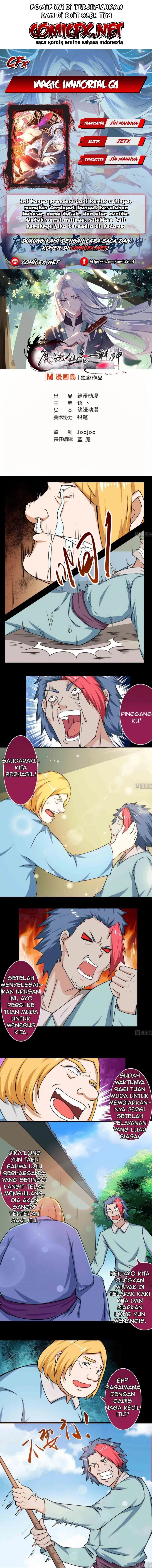 Magic Immortal Qi Chapter 58 Gambar 1